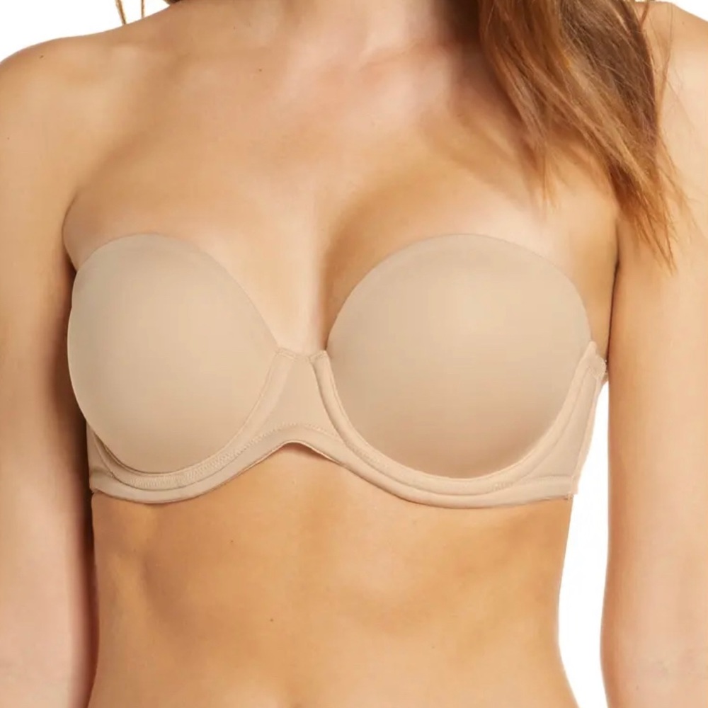🆕 Wacoal Red Carpet Convertible Strapless Bra  Nude 34C